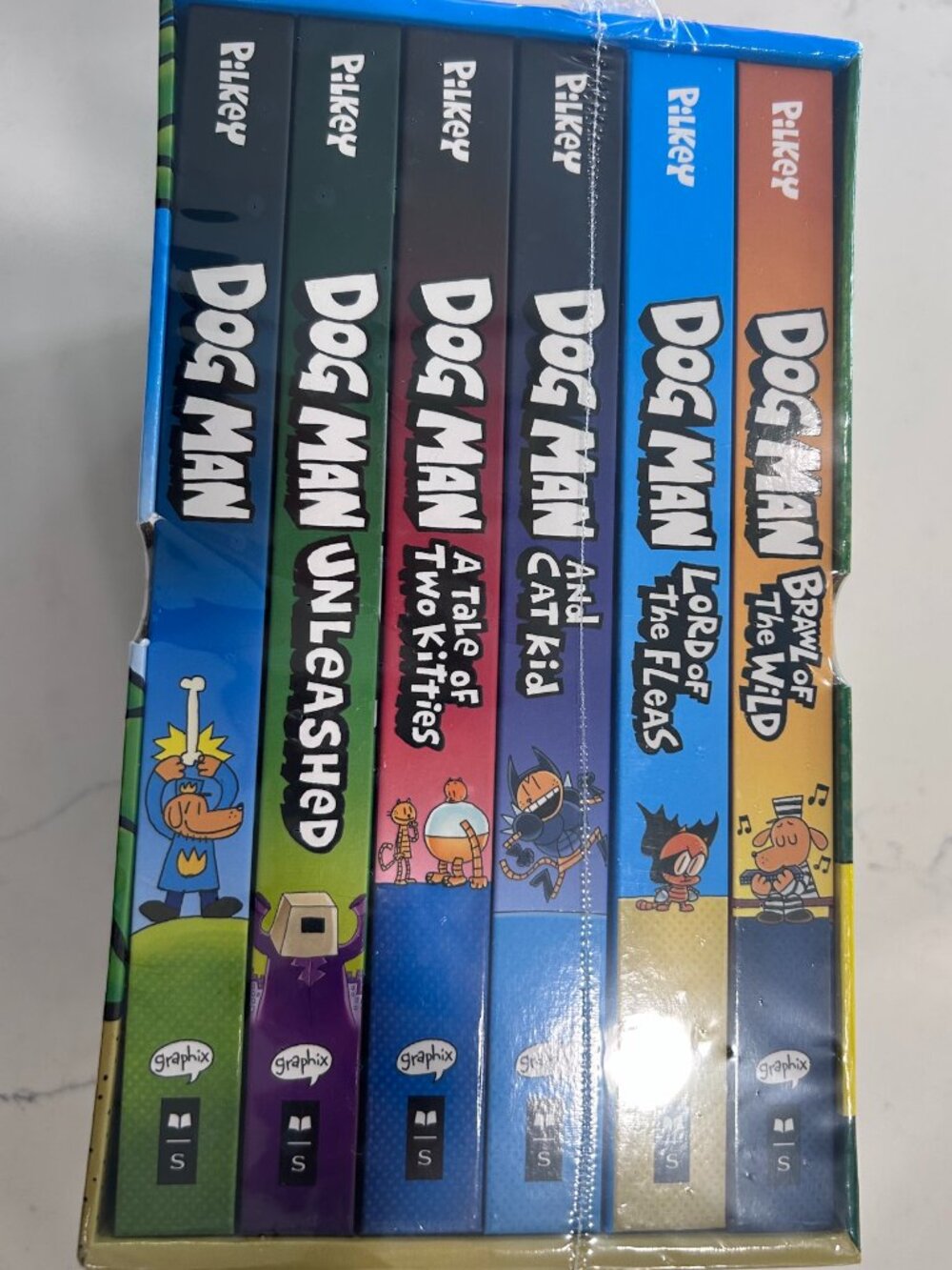 Dog Man The Supa Epic Collection Books 1-6 Box Set Dav Pilkey NEW SEALED
